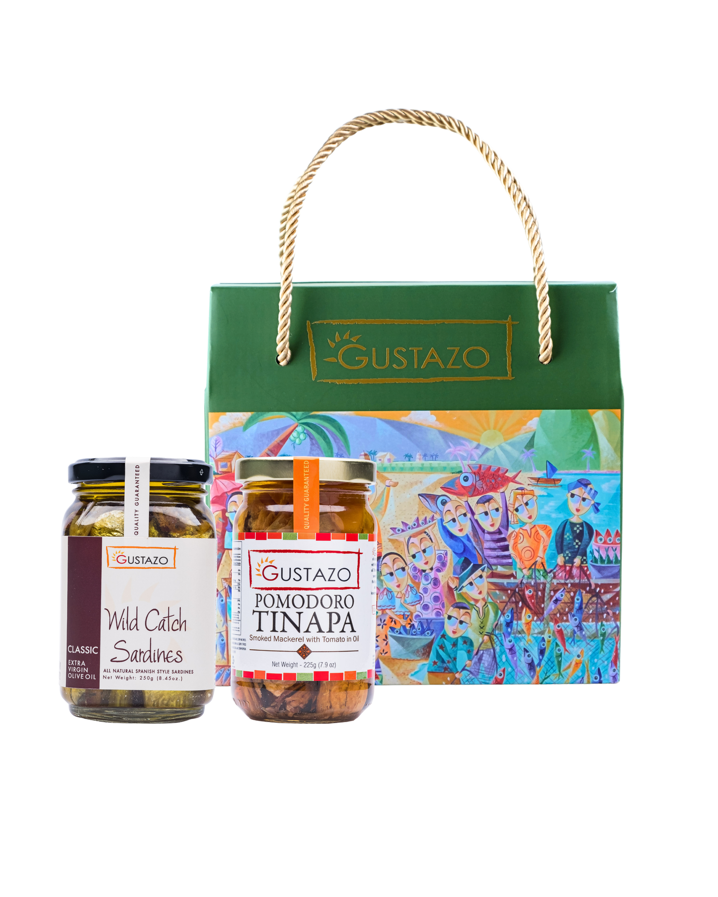 Gourmet Pair E: Pomodoro Tinapa & Wild Catch Sardines Classic in a Duo Gift Box (Jovan Benito Edition)