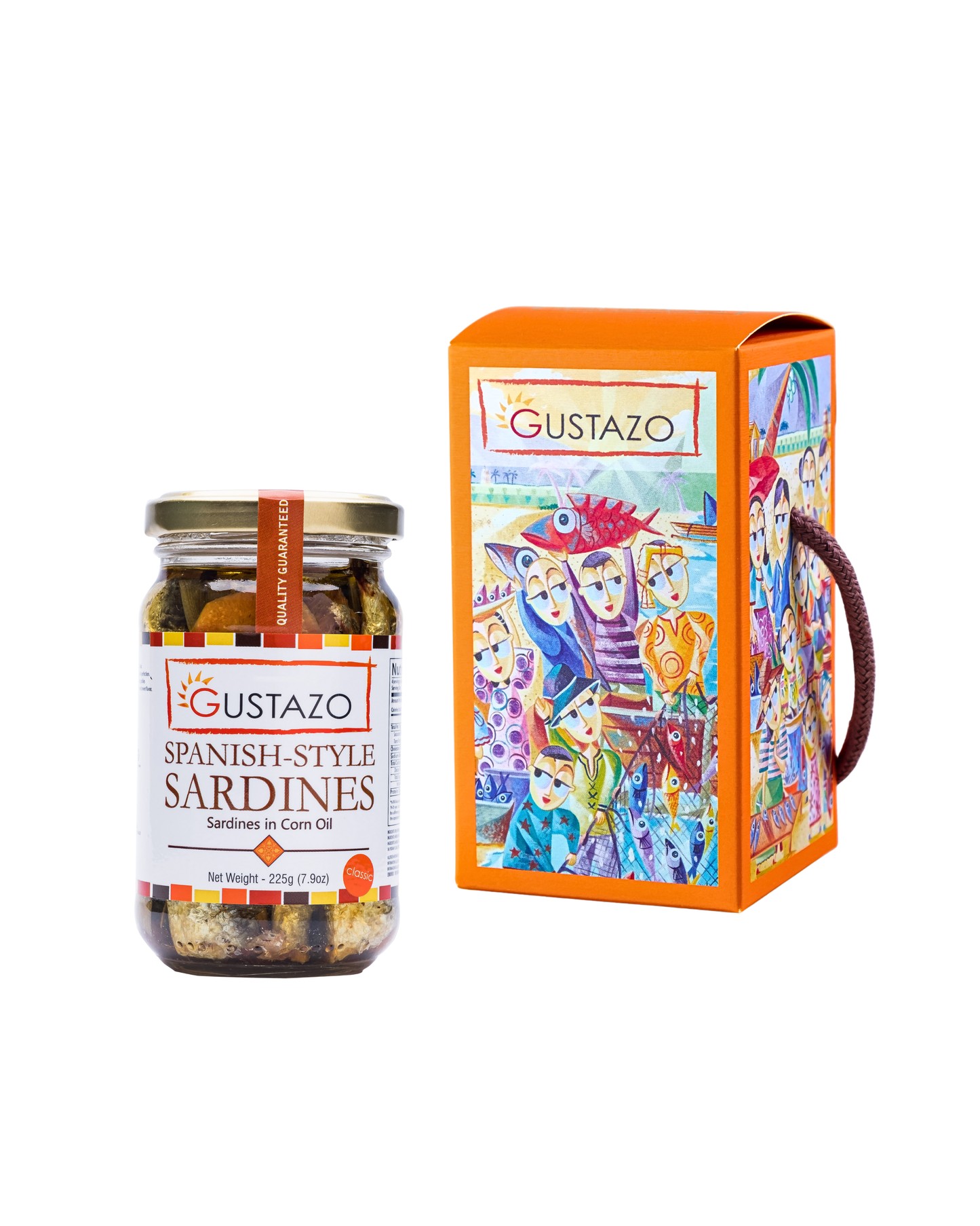 Spanish-Style Sardines Classic in a Holiday Single Gift Box (Jovan Benito Edition)