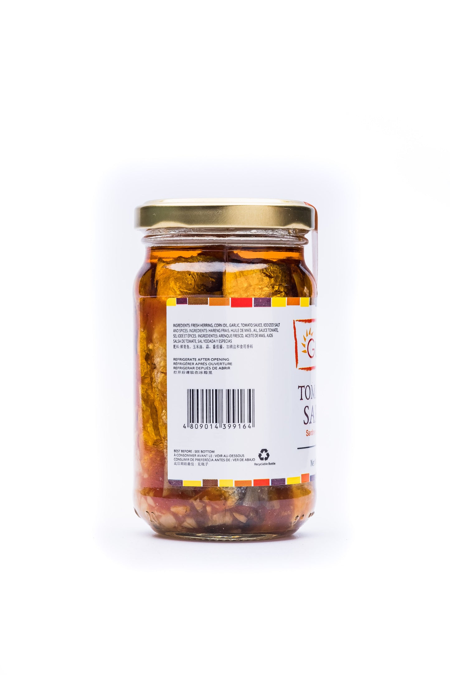 Tomato Garlic Sardines
