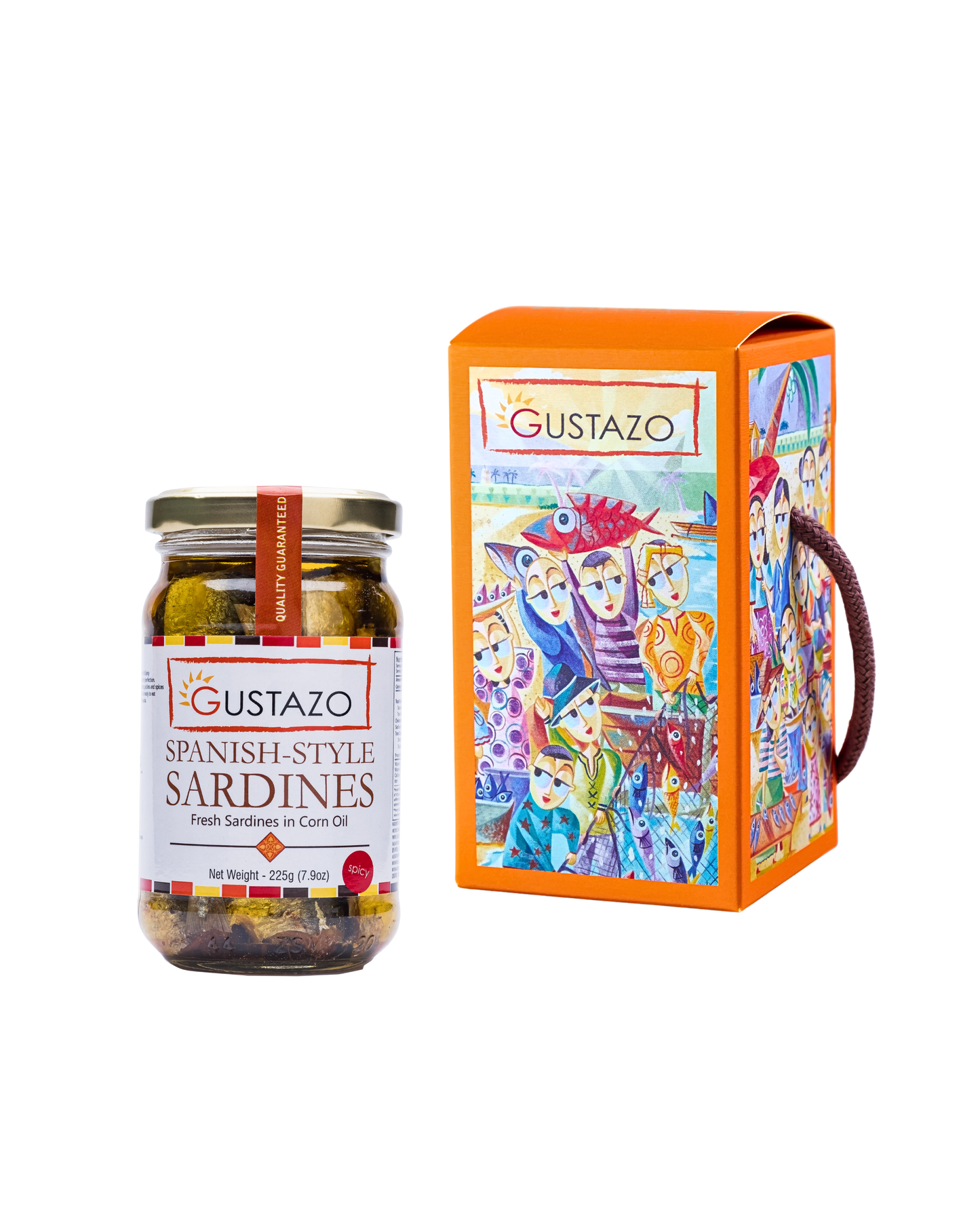 Spanish-Style Sardines Spicy in a Holiday Single Gift Box (Jovan Benito Edition)