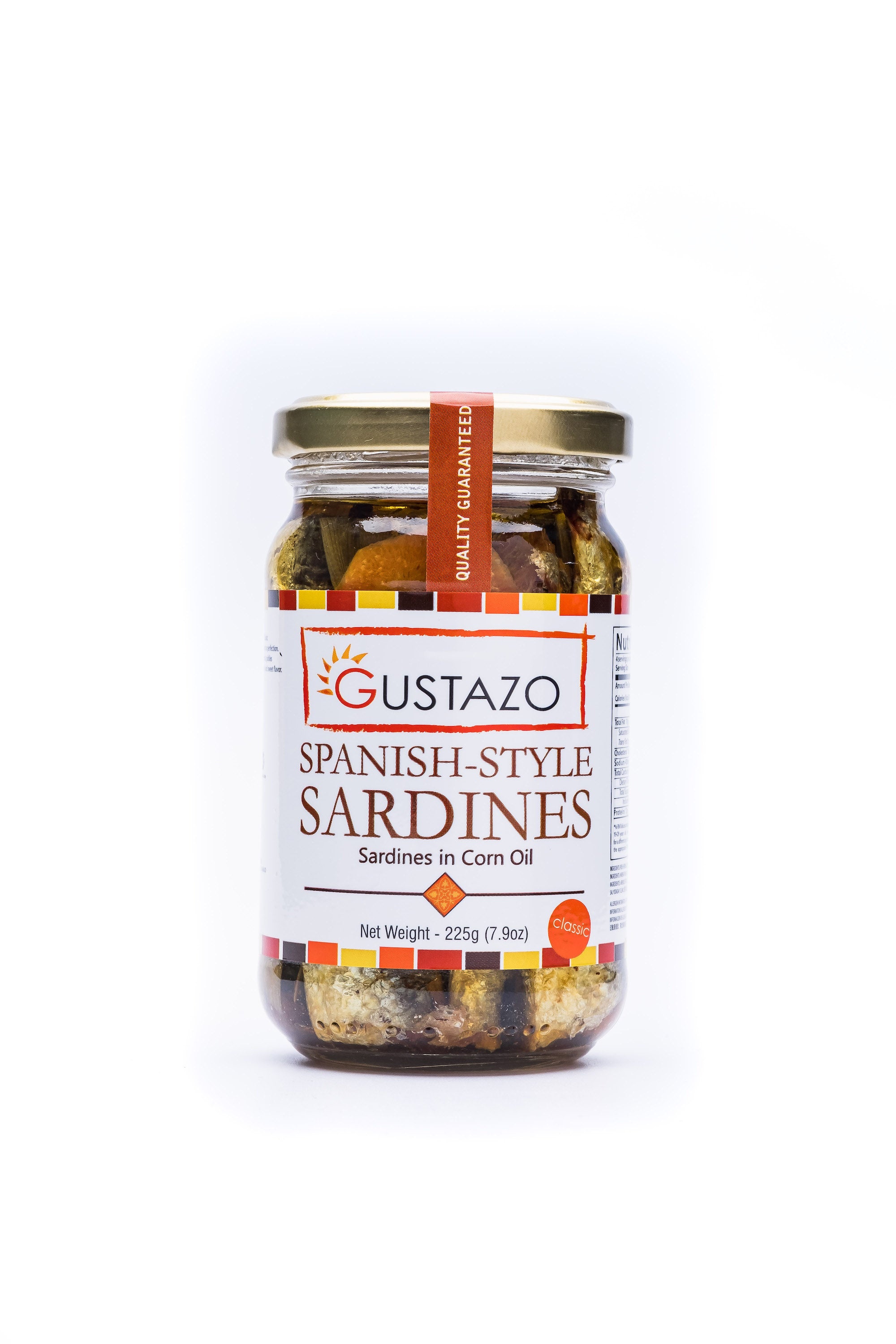 Spanish-Style Sardines in Corn Oil - Classic – GustazoGourmet